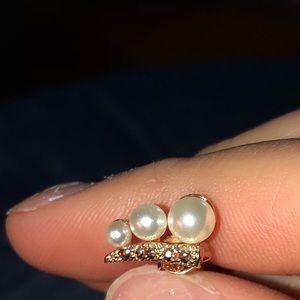 Dragonfly pearl Pandora Earrings